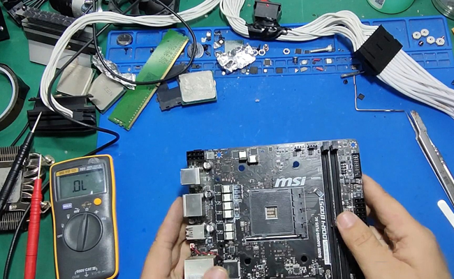 赵县华硕电脑主板维修